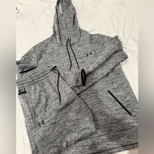 Men’s XL Under Armour a sweatsuit. Hooded sweatshirt with Kangaroo pocket.